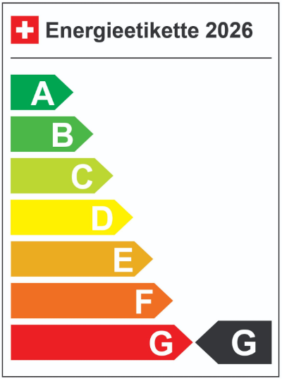 Swiss Energy Label 2024 - Rating E